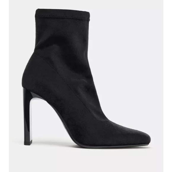 Zara Shoes - Zara Sleek Black Heeled Boots